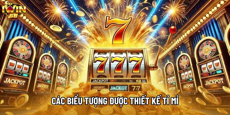 Các biểu tượng được thiết kế tỉ mỉ